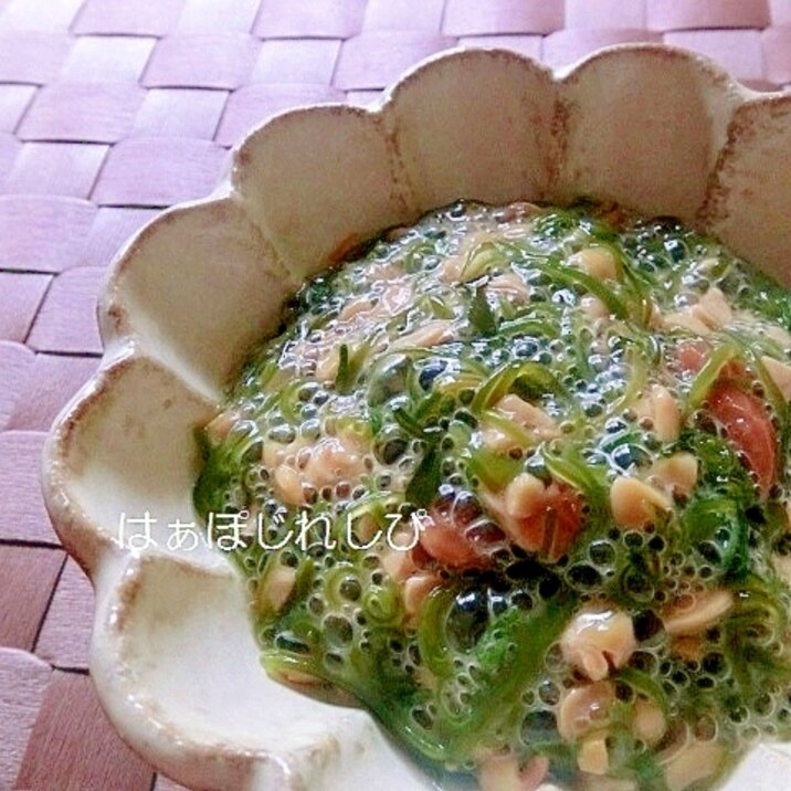 めかぶと納豆の梅ポン酢和え レシピ 作り方 By はぁぽじ 楽天レシピ めかぶと納豆の梅ポン酢和え レシピ 作り方 By はぁぽじ 楽天レシピ